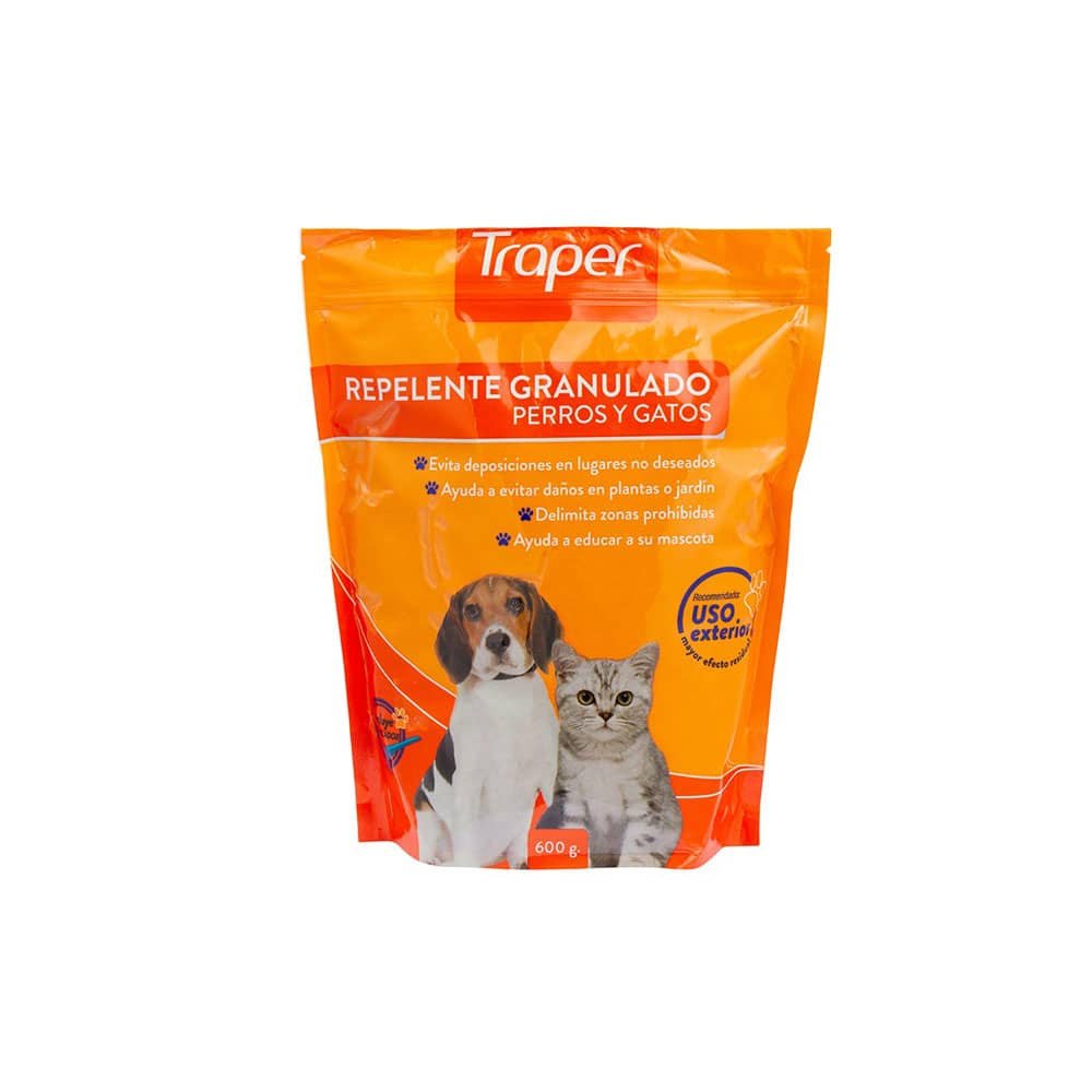 1343.jpg Traper Repelente Granulado Perros Y Gatos 600G - Imagen 1