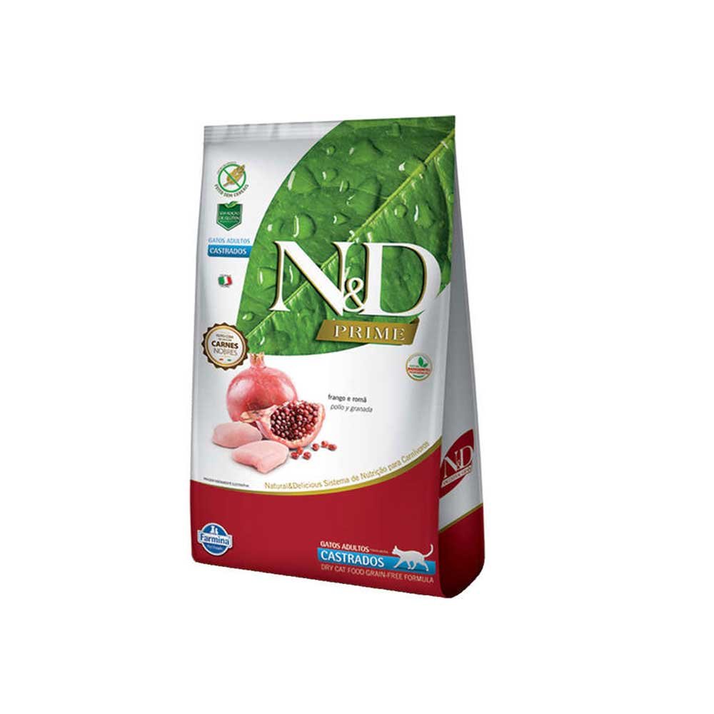 1405.jpg N&D Prime Gato Adulto Castrado 7.5 Kg - Imagen 1