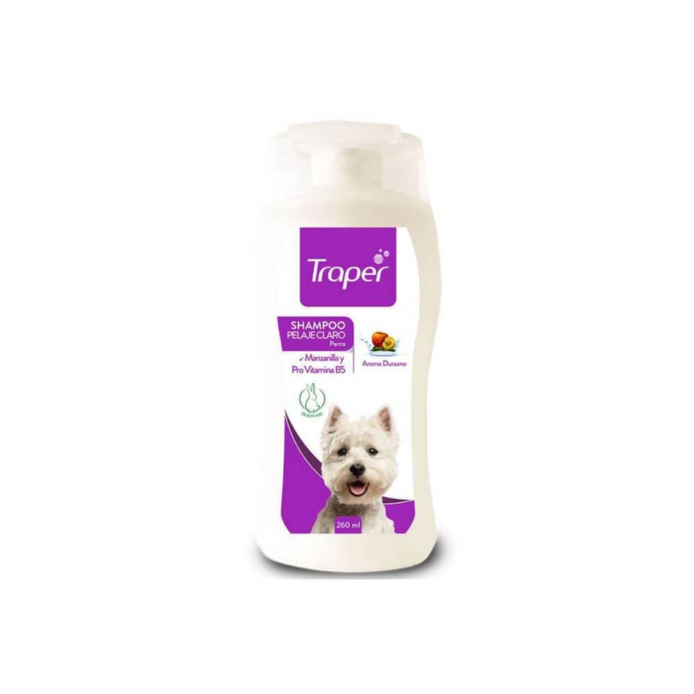 696.jpg Traper Shampoo Pelaje Claro 260 Ml - Imagen 1
