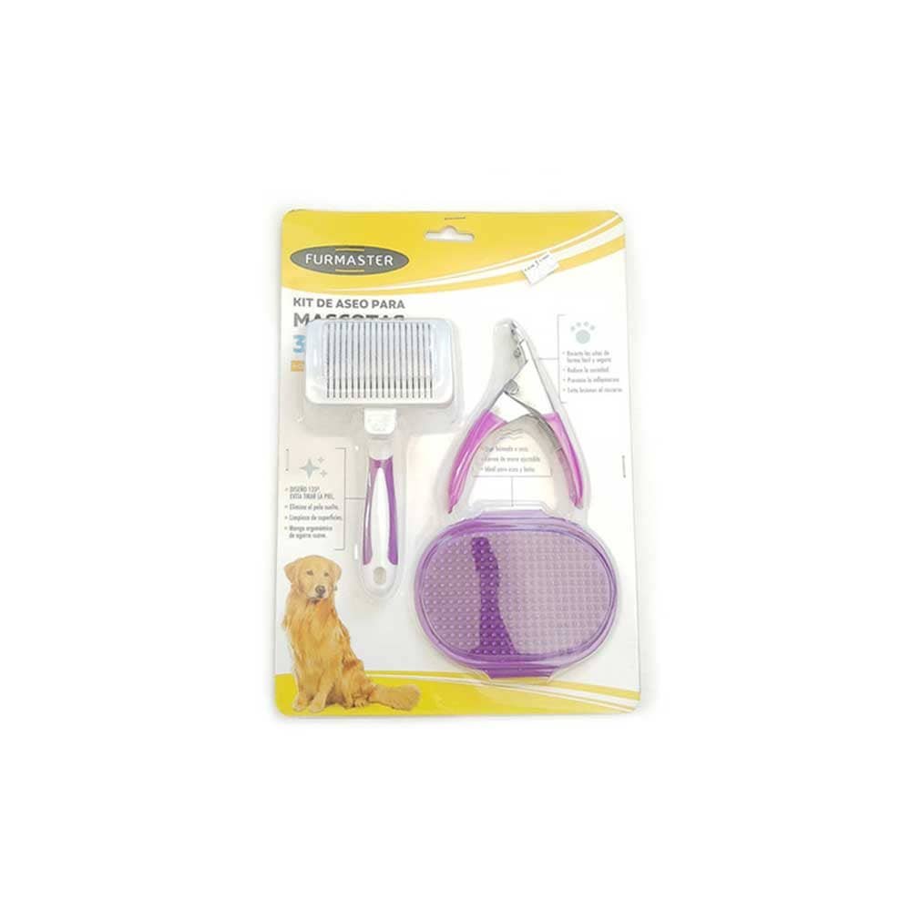 709081032046.jpg Furmaster Kit Aseo Para Mascotas - Imagen 1