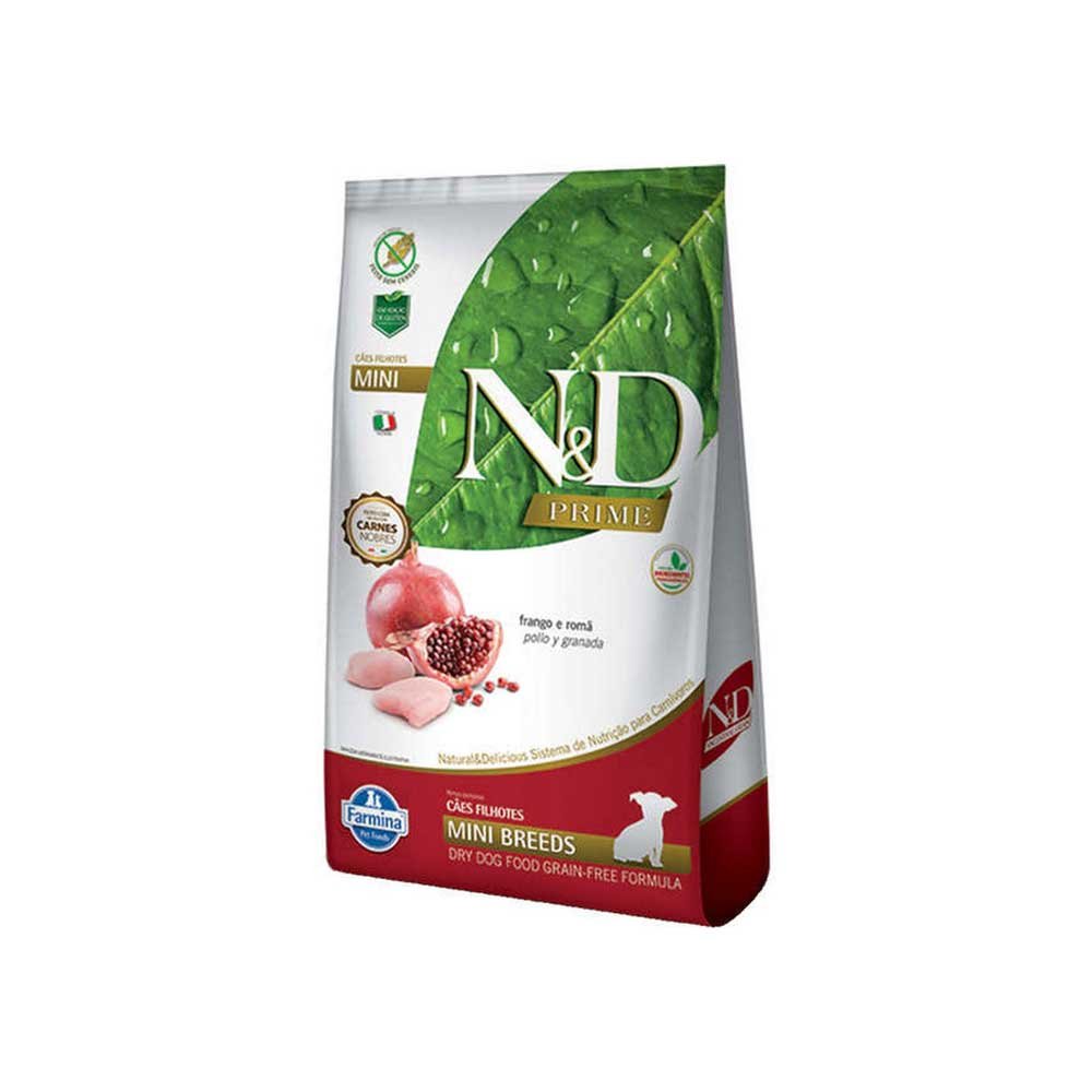 737.jpg N&D Prime Puppy Mini Breeds Pollo Granada 2,5Kg - Imagen 1