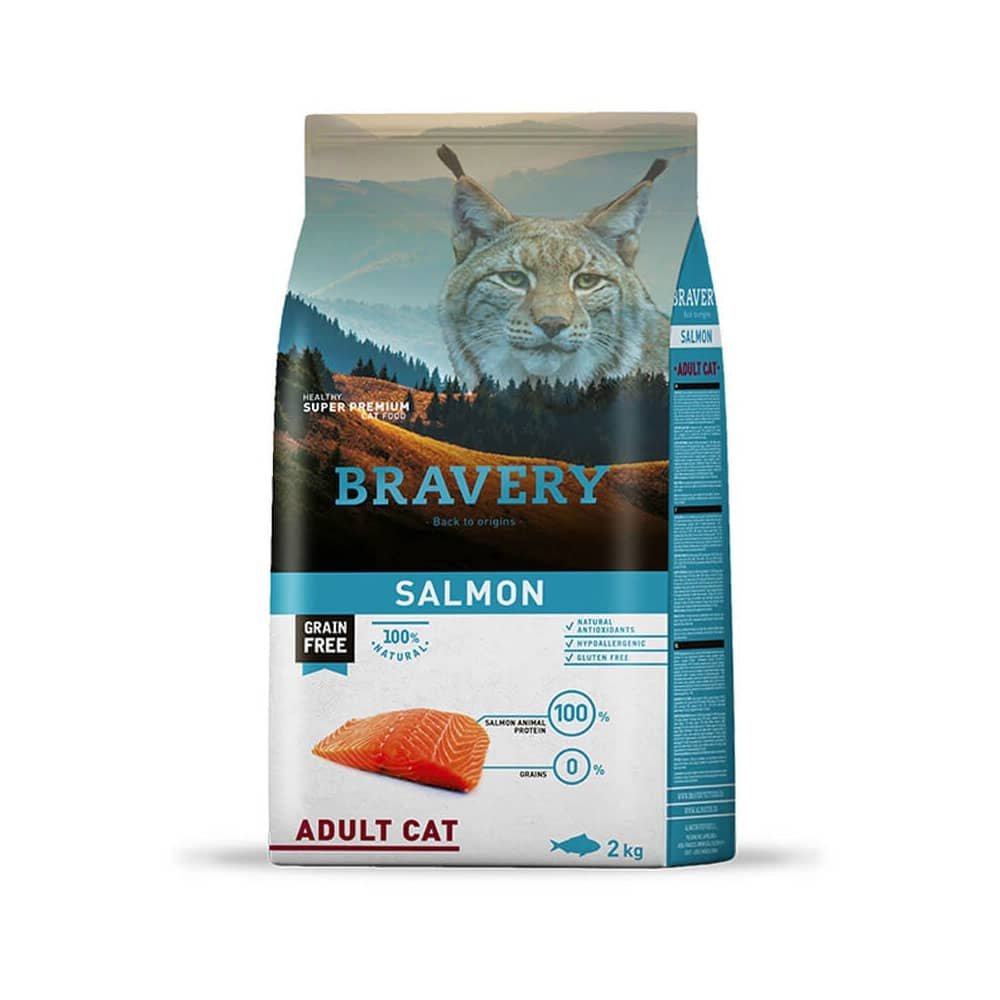 827.jpg Bravery Adulto Cat Salmon 2Kg - Imagen 1