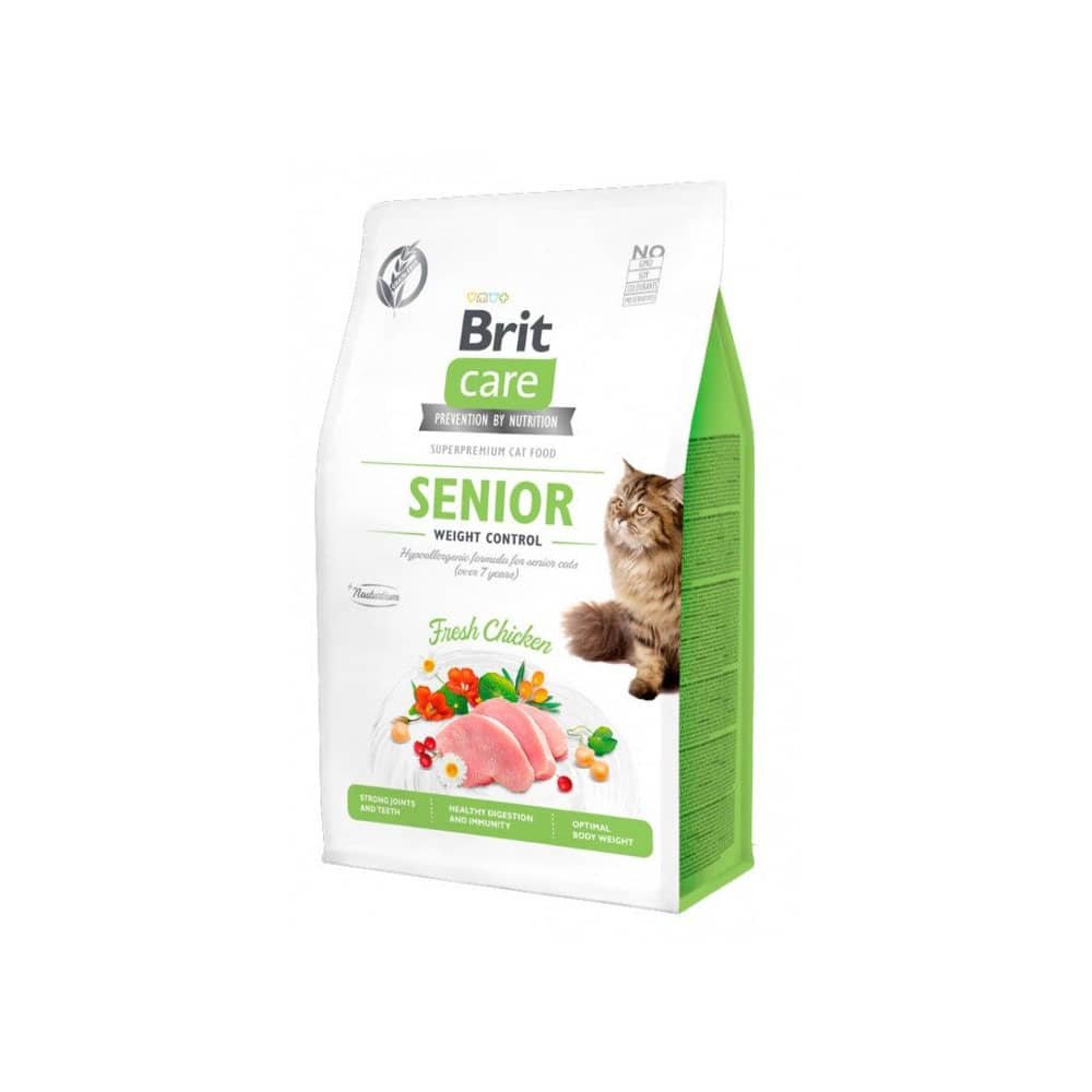 851-3.jpg Brit Care Cat Senior Weight Control Fresh Chicken 2Kg - Imagen 1