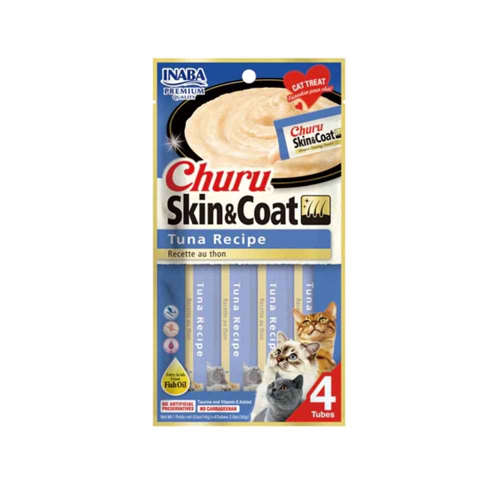 Diseño sin título (2) Churu Skin & Coat Tuna Cats - Imagen 1