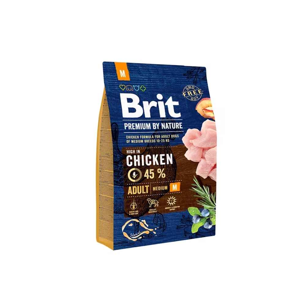 Diseño sin título (1) Brit Premium By Nature Adult Medium 3kg - Imagen 1