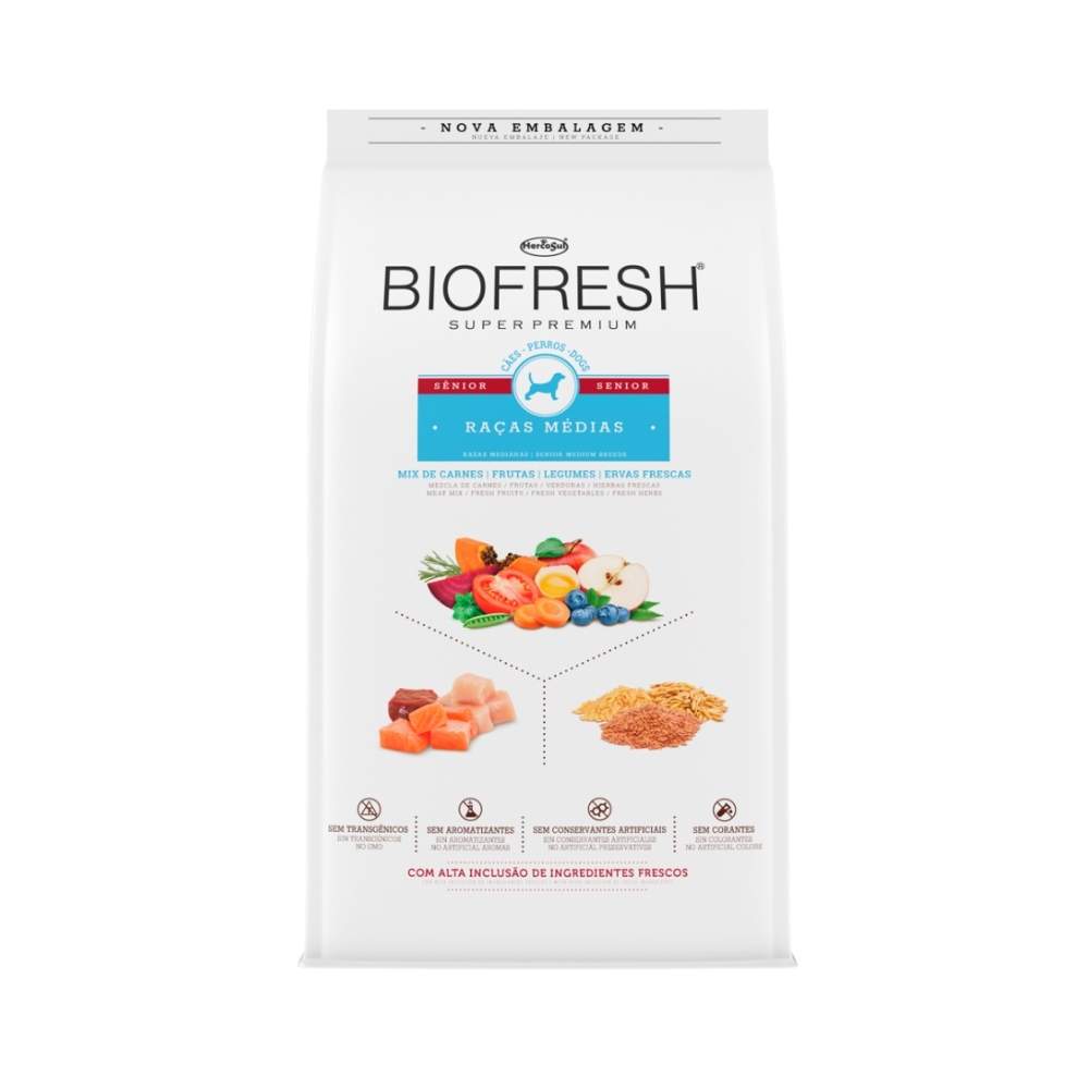 Diseño sin título Biofresh Perro Senior Raza Mediana 3kg - Imagen 1