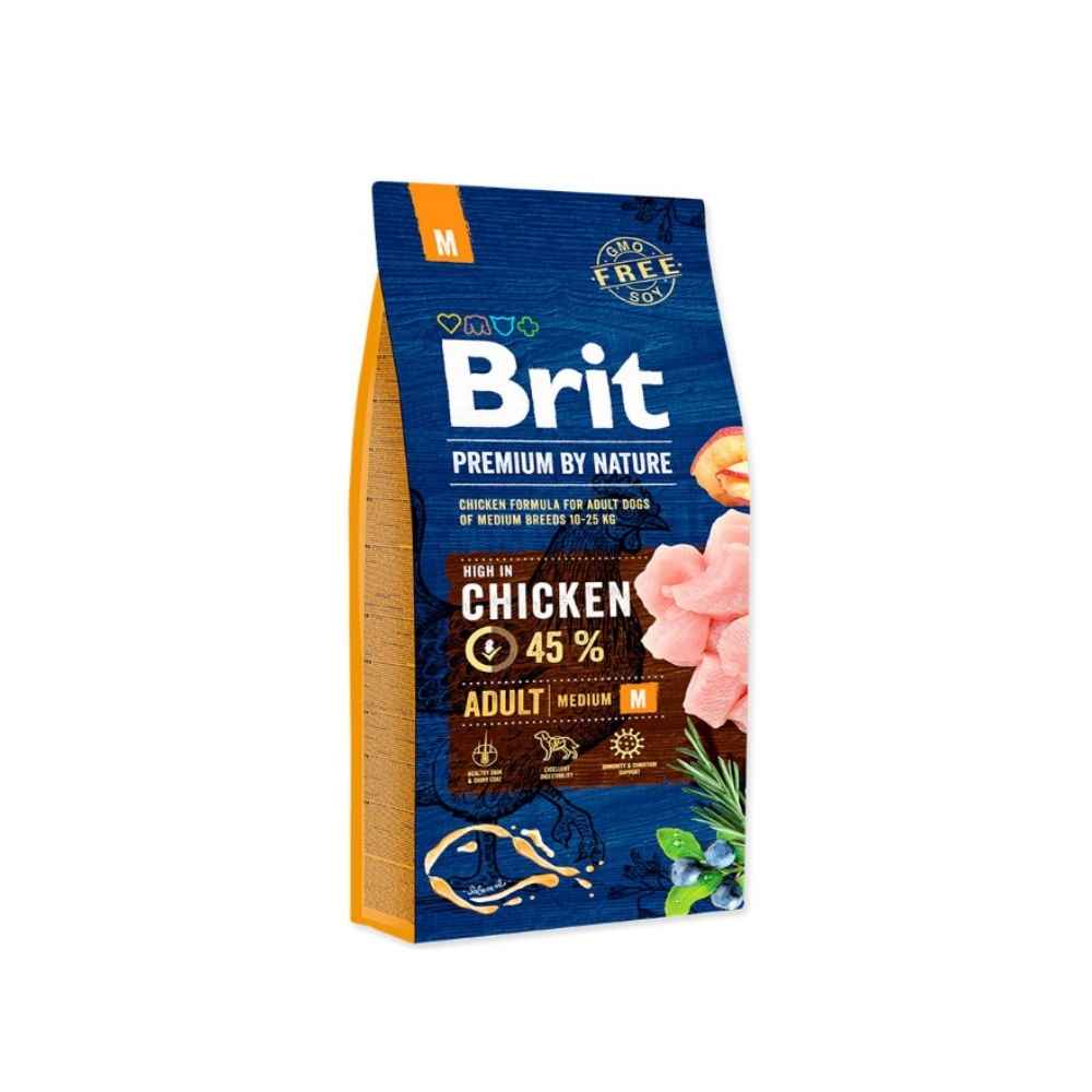 Diseño sin título Brit Premium By Nature Adult Medium 15kg - Imagen 1
